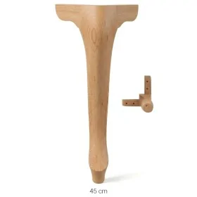 FT06 45 cm Kulaklı Lukens Ayak Ahşap Boyanabilir Obje